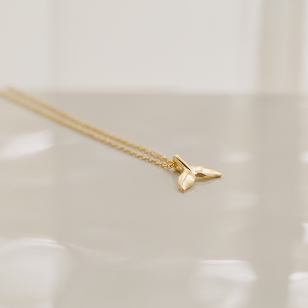 Mermaid Necklace | 14k Gold Plated - Picture 5 of 7